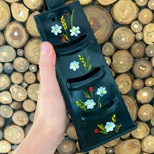 VINTAGE HAND PAINTED GRATER• BOHEMIAN